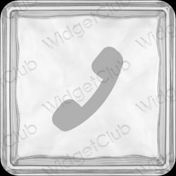 ესთეტიკური Phone აპლიკაციის ხატები