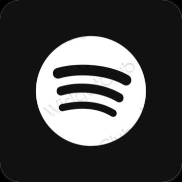 Biểu tượng ứng dụng Spotify thẩm mỹ