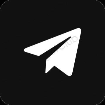 美学Telegram 应用程序图标