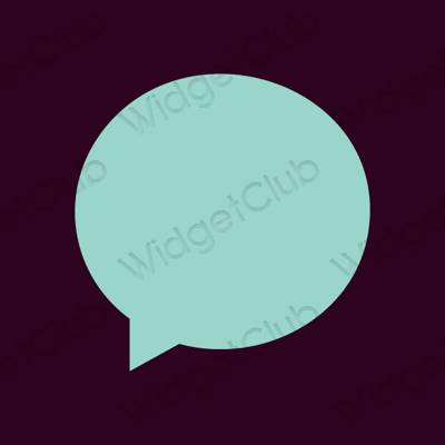 Estetik Mail uygulama simgeleri