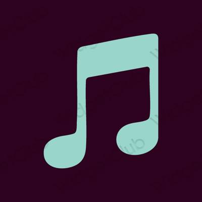 ไอคอนแอพ Aesthetic Music