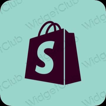 Estética Shopify iconos de aplicaciones