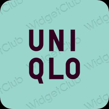 Ikon aplikasi estetika UNIQLO
