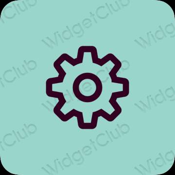 Естетске Settings иконе апликација