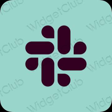 Estetik Slack proqram nişanları