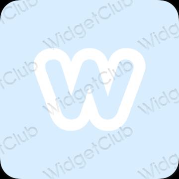 Ikon apl Weebly Estetik