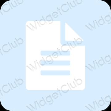 Aesthetic Google app icons