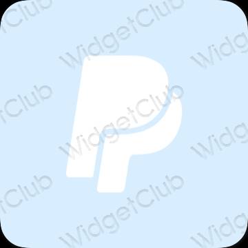 Estética Paypal ícones de aplicativos
