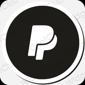 Æstetiske Paypal app-ikoner