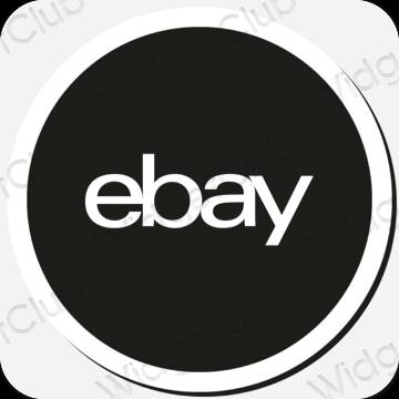 Estetiska eBay appikoner