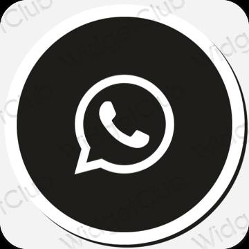 Aesthetic WhatsApp app icons