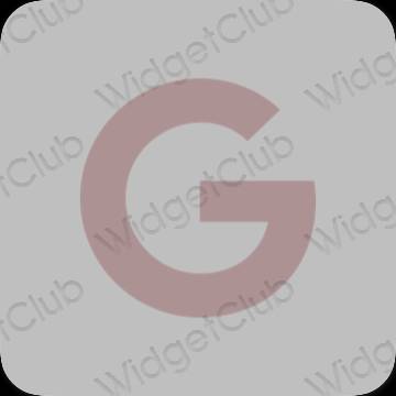 Aesthetic Google app icons