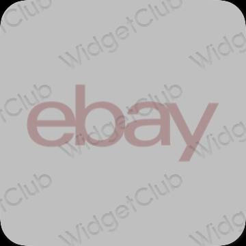 Estetické ikony aplikací eBay