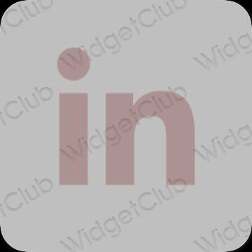 Linkedin おしゃれアイコン画像素材