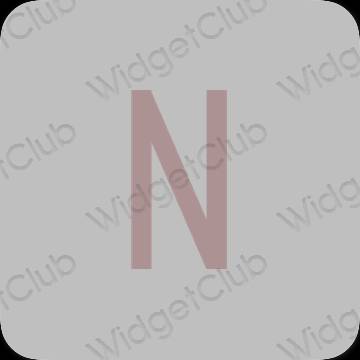 Aesthetic Netflix app icons
