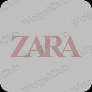 Estetické ikony aplikací ZARA