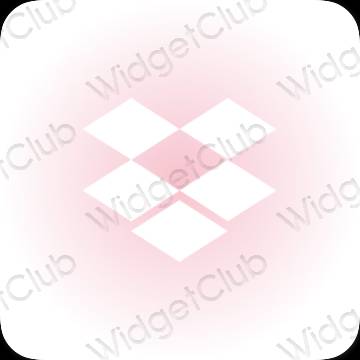 Estetske Dropbox ikone aplikacij