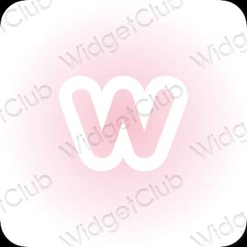 Aesthetic Weebly app icons