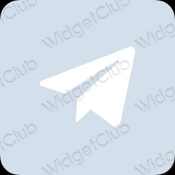 ესთეტიკური Telegram აპლიკაციის ხატები