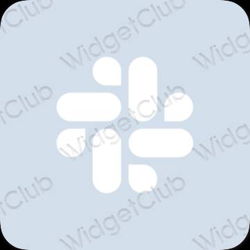 ესთეტიკური Slack აპლიკაციის ხატები
