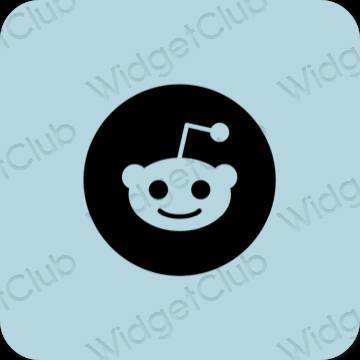 Estética Reddit iconos de aplicaciones