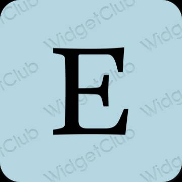 Estetik Etsy uygulama simgeleri