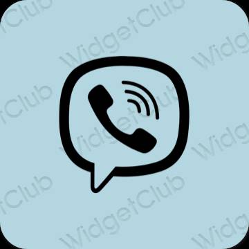 Aesthetic Viber app icons