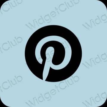 Aesthetic Pinterest app icons