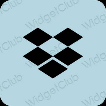 Естетични Dropbox икони на приложения