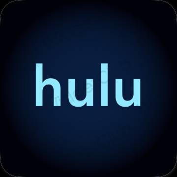 ესთეტიკური hulu აპლიკაციის ხატები