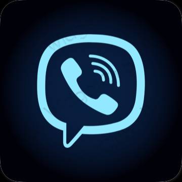 Ikon apl Viber Estetik