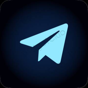 ესთეტიკური Telegram აპლიკაციის ხატები