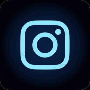 ესთეტიკური Instagram აპლიკაციის ხატები