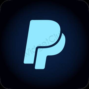 Ikon apl Paypal Estetik