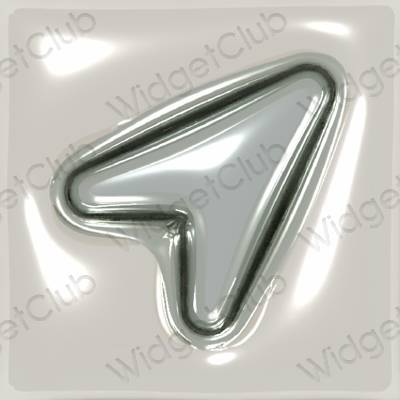 ესთეტიკური Telegram აპლიკაციის ხატები