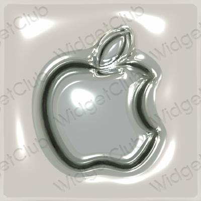 ესთეტიკური Apple Store აპლიკაციის ხატები