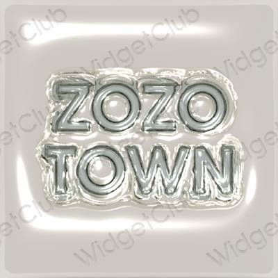 Aesthetic ZOZOTOWN app icons