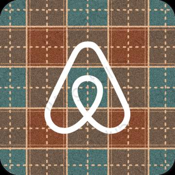 Aesthetic Airbnb app icons