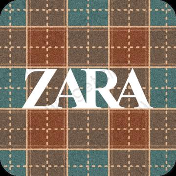 Aesthetic ZARA app icons