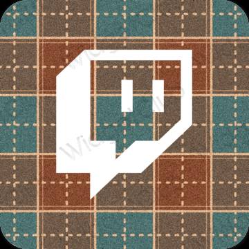 Icone delle app Twitch estetiche