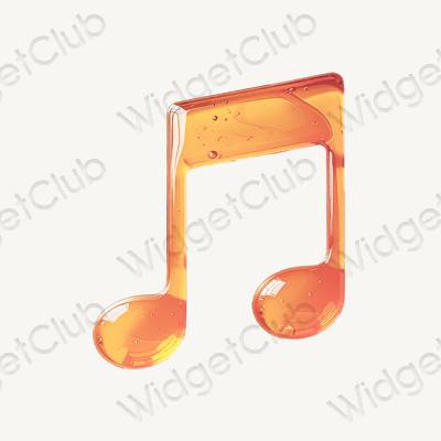 Estetiska Music appikoner