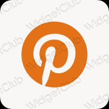 Aesthetic Pinterest app icons