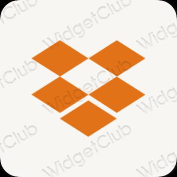 រូបតំណាងកម្មវិធី Dropbox សោភ័ណភាព