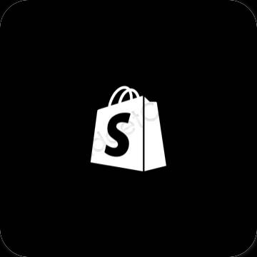 Pictograme pentru aplicații Shopify estetice