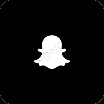 snapchat おしゃれアイコン画像素材