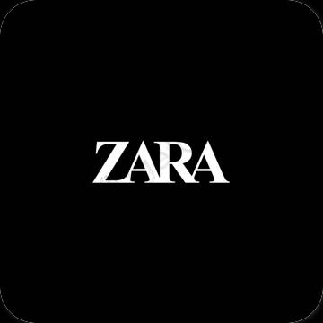 Æstetiske ZARA app-ikoner