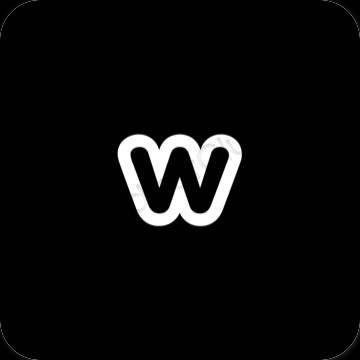 Естетични Weebly икони на приложения