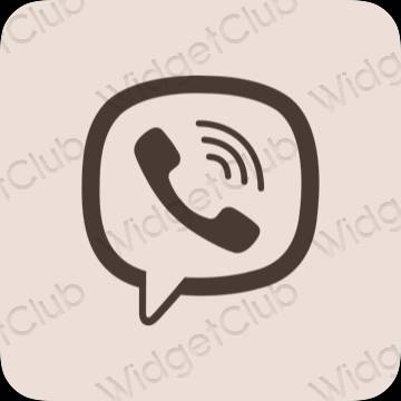 Ikon apl Viber Estetik