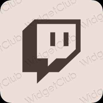 ไอคอนแอพ Aesthetic Twitch