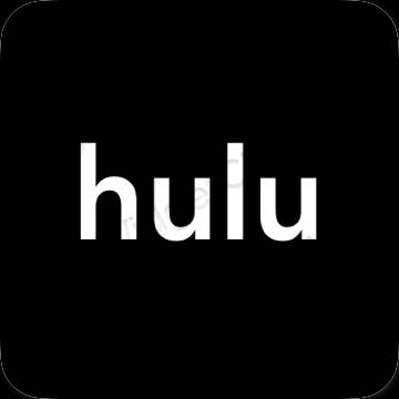 Æstetiske hulu app-ikoner
